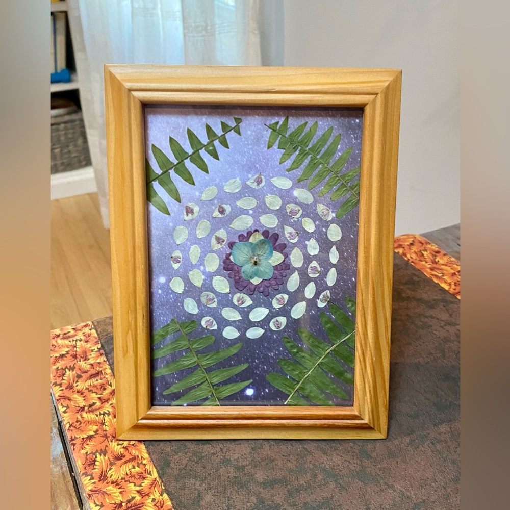 🌀🌸Floral Spiral Universe Art
